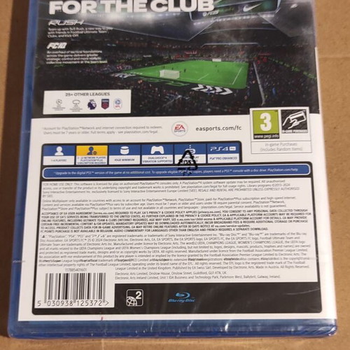 EA Sports FC 25 PS4 game sealed, new