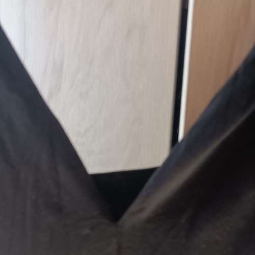Marks & Spencer Black Blouse Medium/Large like new with built-in strap top