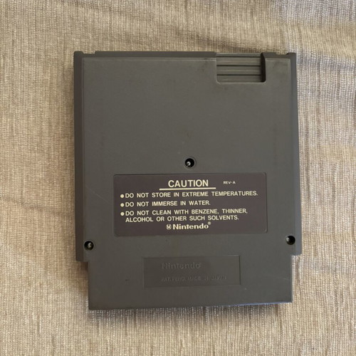 Excitebike Nintendo NES NTSC American game