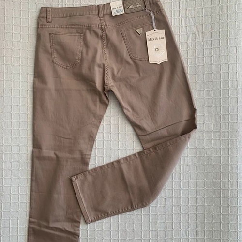 Max & Liu pants 4XL beige, elastic