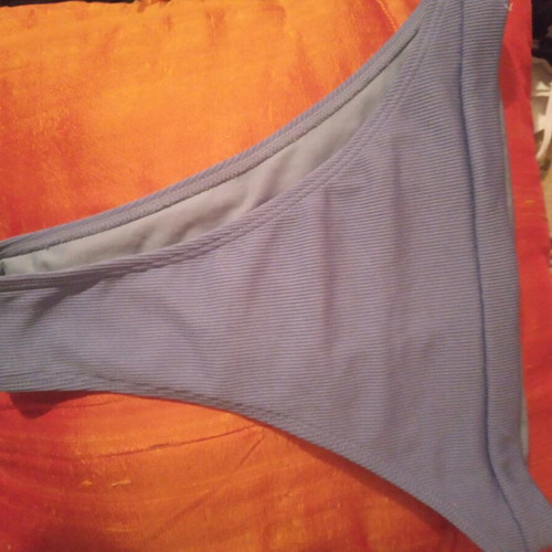 Swimwear bottom used, blue turquoise, size S