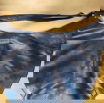  Μαύρη τσάντα ώμου με 4 θήκες 31 x 53 cm