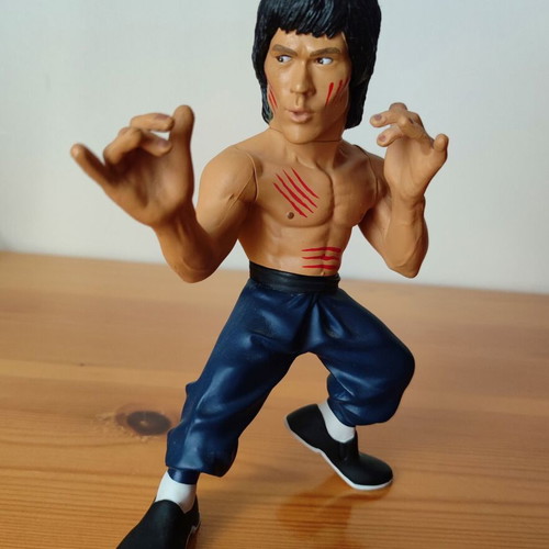 Bruce Lee Enter the Dragon 2012 collectible figure, new