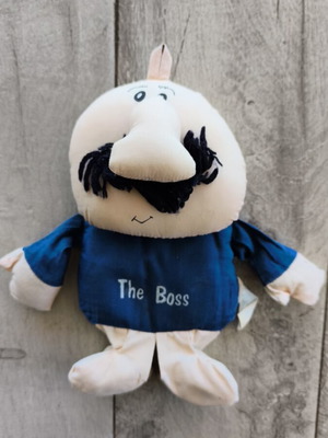 Vintage κούκλος Wilbur & Friends The Boss σαν καινούργιο, 20 εκ.