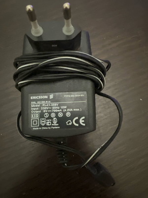 Ericsson Vintage Charger PI-41-356V used, original power adapter
