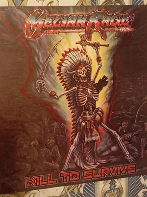 Δίσκος βινυλίου Meliah Rage Kill to Survive μεταχειρισμένος, metal, πρώτη έκδοση 1988