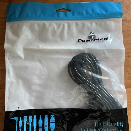Powertech 5-Meter PT Cable With 3.5mm Nickel Jack New
