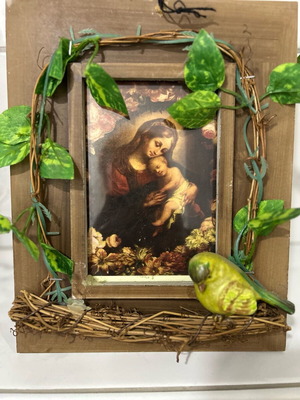 Стара находка картина Мадона с Младенеца Германия