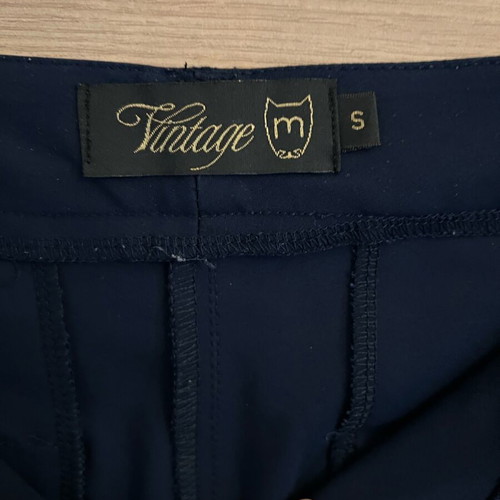Moutaki Small fabric blue pants like new