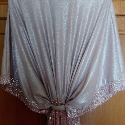 Dusty Pink Kimono Dress from Mya Collection by Dimitra Nika like new, size M/L
