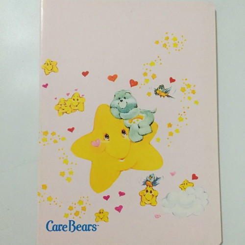Vintage Care Bears notebook in excellent condition
