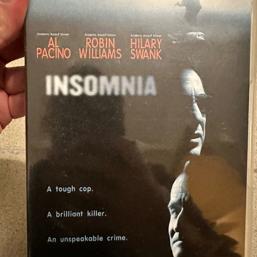 Insomnia DVD like new, Greek edition with subtitles