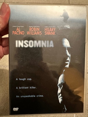 Insomnia DVD like new, Greek edition with subtitles