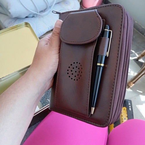 Vintage Business Organizer 2000s with calculator and pens, like new