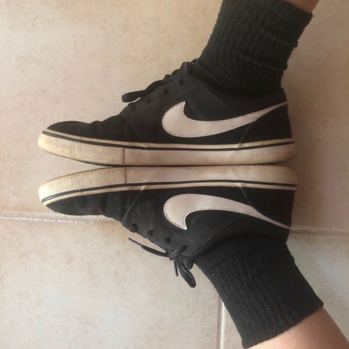 Nike SB shoes used, size 40, black and white