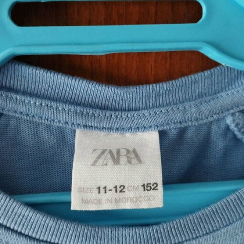 Zara kids sleeveless cotton t-shirt new, 11-12 years, raff color