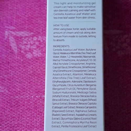 iUNIK Centella Calming Cream and Serum new for oily to combination skin