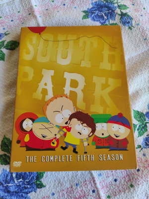 South Park Ολοκληρη Πέμπτη Σεζόν DVD σε άψογη κατάσταση, 3 δίσκοι, αγγλικά