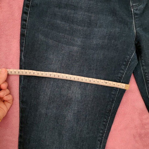 Maternity pants used, soft stretch blue denim, size L