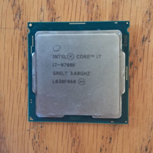 Intel Core i7-9700K tray processor up to 4.9GHz