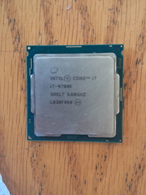 Intel Core i7-9700K tray processor up to 4.9GHz