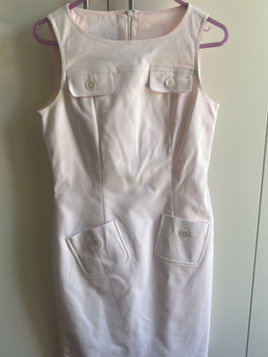 Talbots sleeveless dress pink like new, size S/M