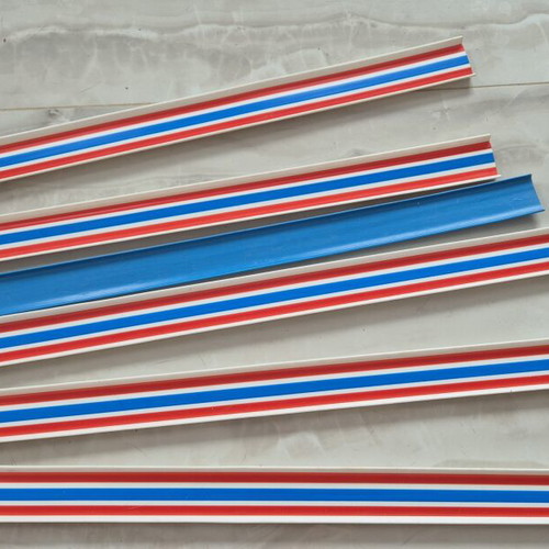 Mathbox toy racetrack parts used, plastic rails and accessories