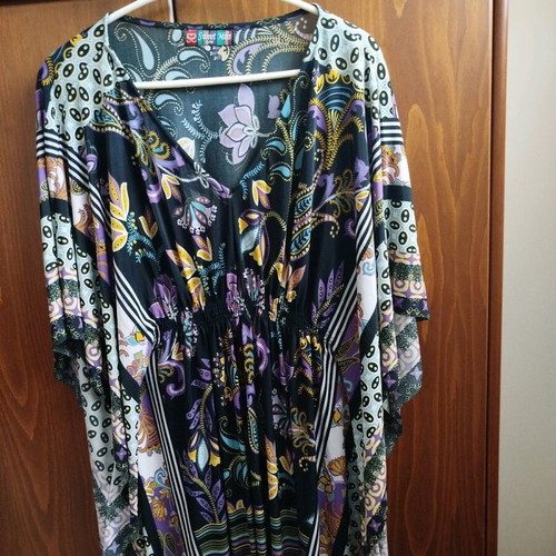 Tunic multicolored like new, size L