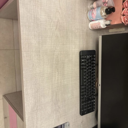 Desk and bookshelf set