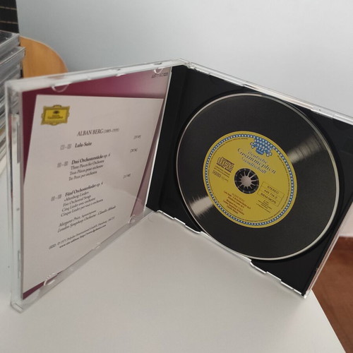 Alban Berg Lulu Suite Altenberg-Lieder CD like new, classical