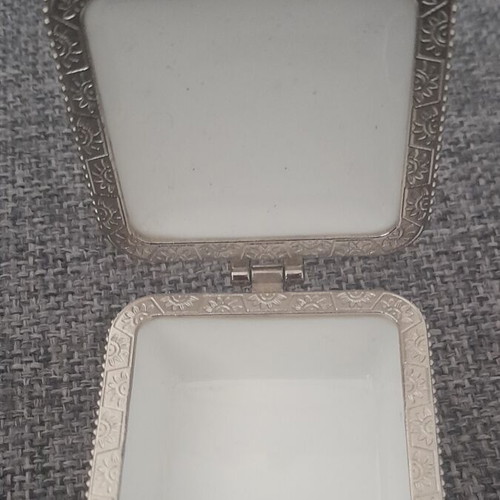 Limoges bomboniere jewelry boxes, 1990s