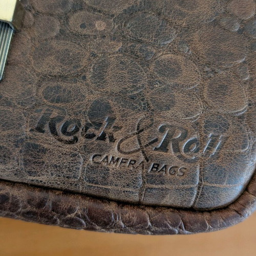 Rock & Roll leather camera bag used