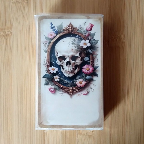 Gothic Oracle Cards deck, dark art style