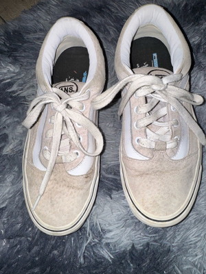 Vans athletic shoes like new, size 39, beige pink
