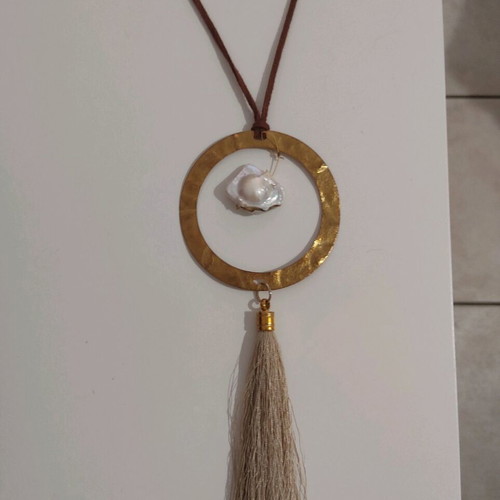 Oxette necklace with pearl used