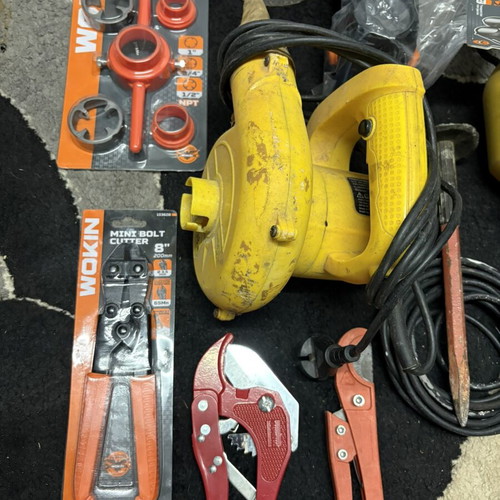 Tools used, fully functional set
