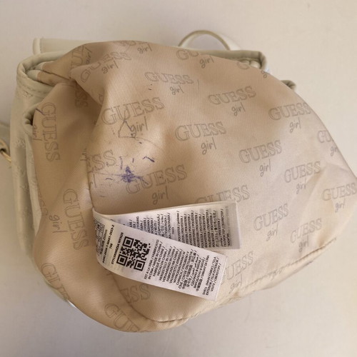 Guess women's backpack like new, white