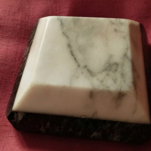 Vintage marble ashtray like new, 1960s