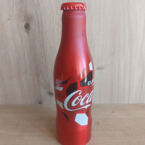 Coca-Cola Euro 2016 France 250ml collectible metal bottle new