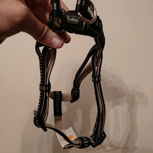 Nobby Soft Grip dog harness black like new