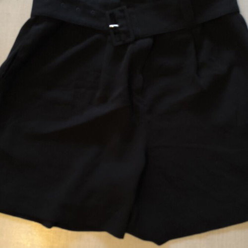 H&M women's high-waist shorts like new, black, size M