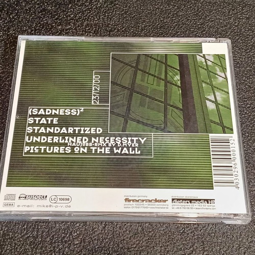 Human Decay :Mind Display: CD E.P. like new, electronic