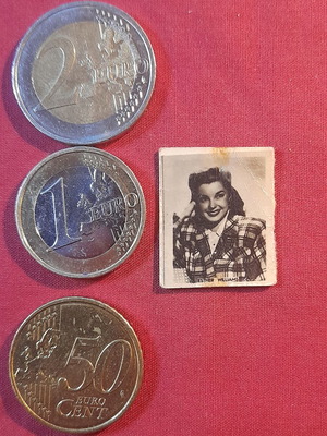 Esther Williams vintage collectible photo sticker