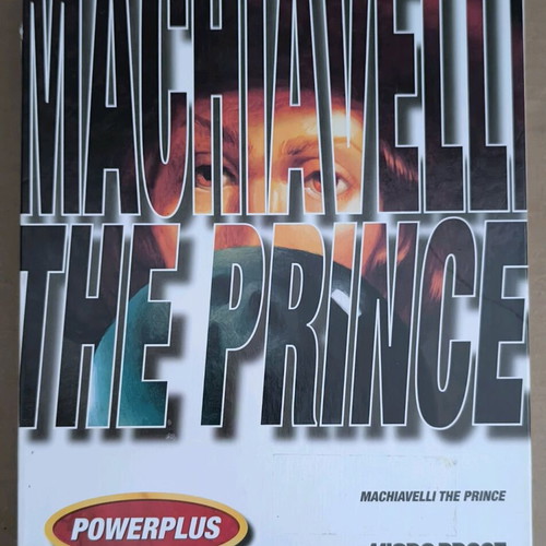 Machiavelli The Prince PC CD-ROM like new, Big Box