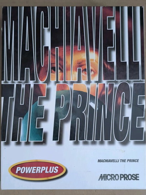 Machiavelli The Prince PC CD-ROM like new, Big Box