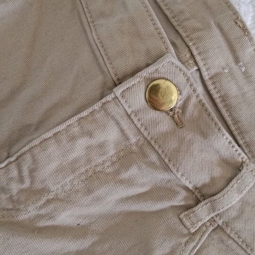 H&M low-rise shorts like new, beige, size S