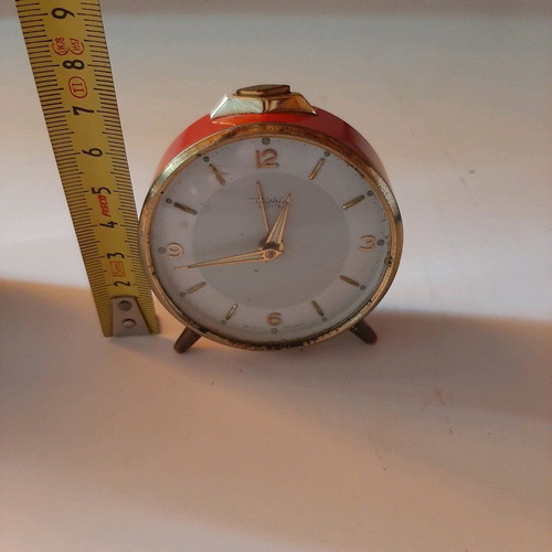 Antique clocks used, set of 3 wind-up from 1950s-60s