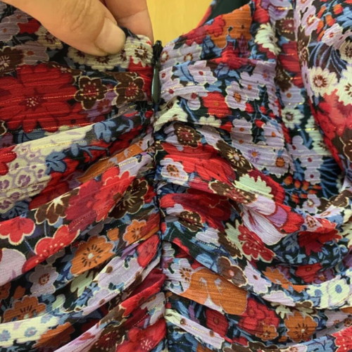 Zara mini dress like new, colorful, size small