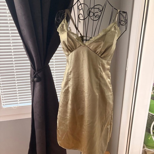 H&M nightgown, green, size S