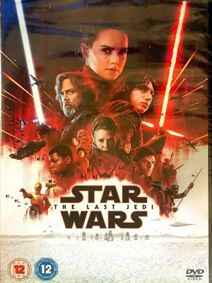 Star Wars The Last Jedi DVD καινούργιο, αγγλικοί υπότιτλοι